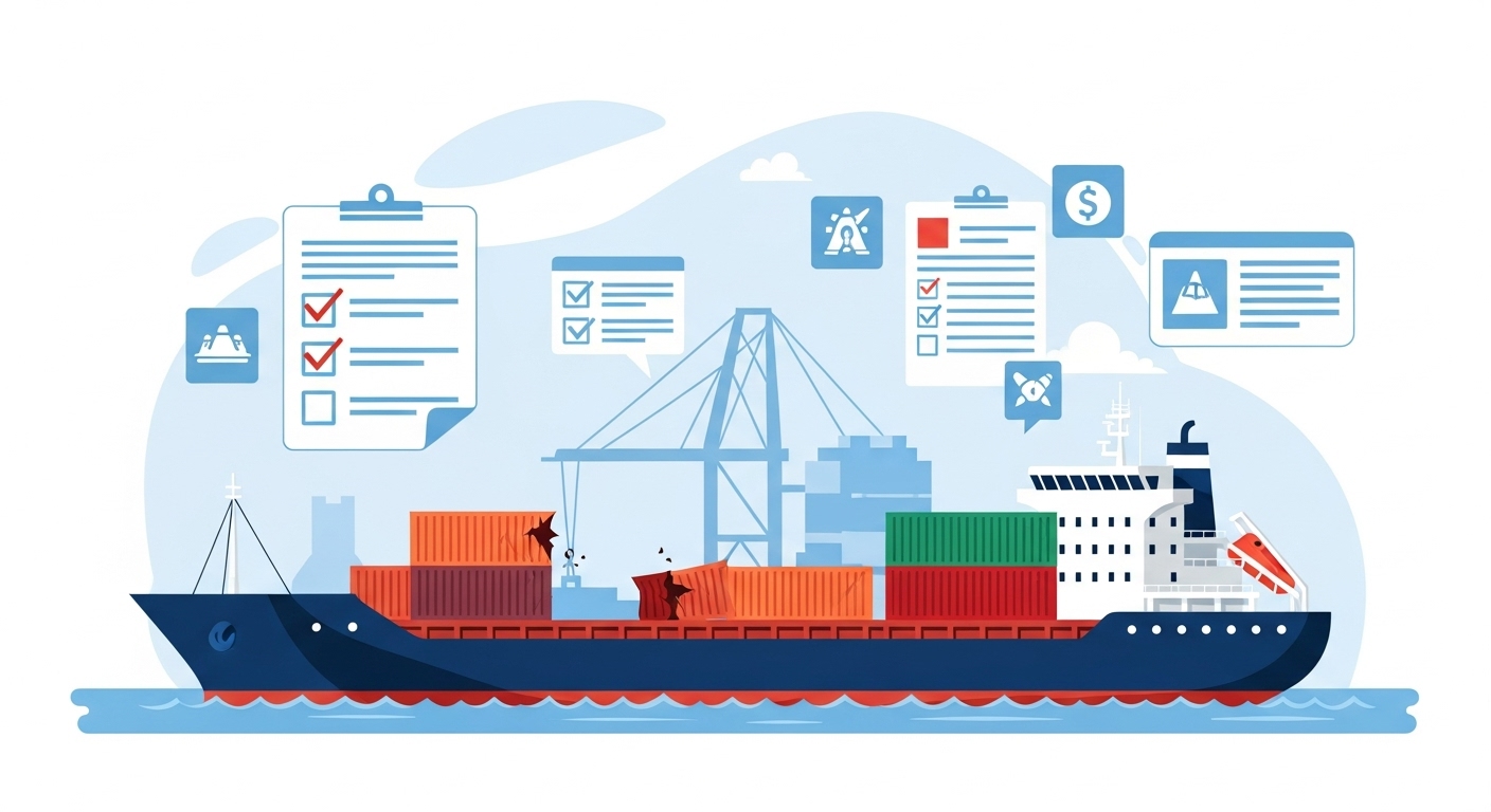 Sinistres et gestion des réclamations maritimes